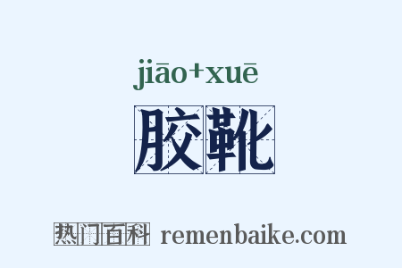 胶靴是什么意思的图片